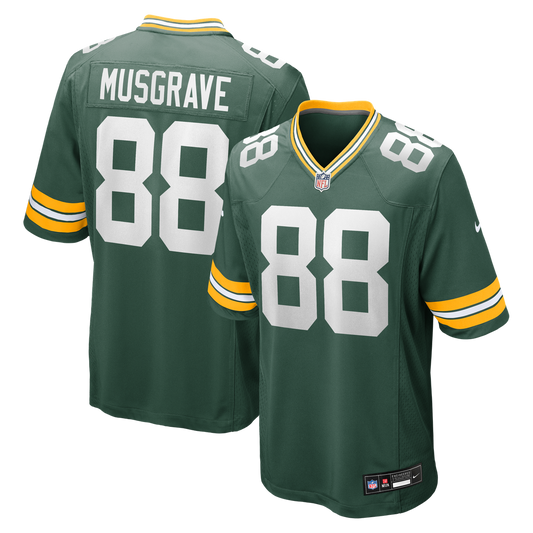 Luke Musgrave Green Bay Packers Nike  Game Jersey -  Green