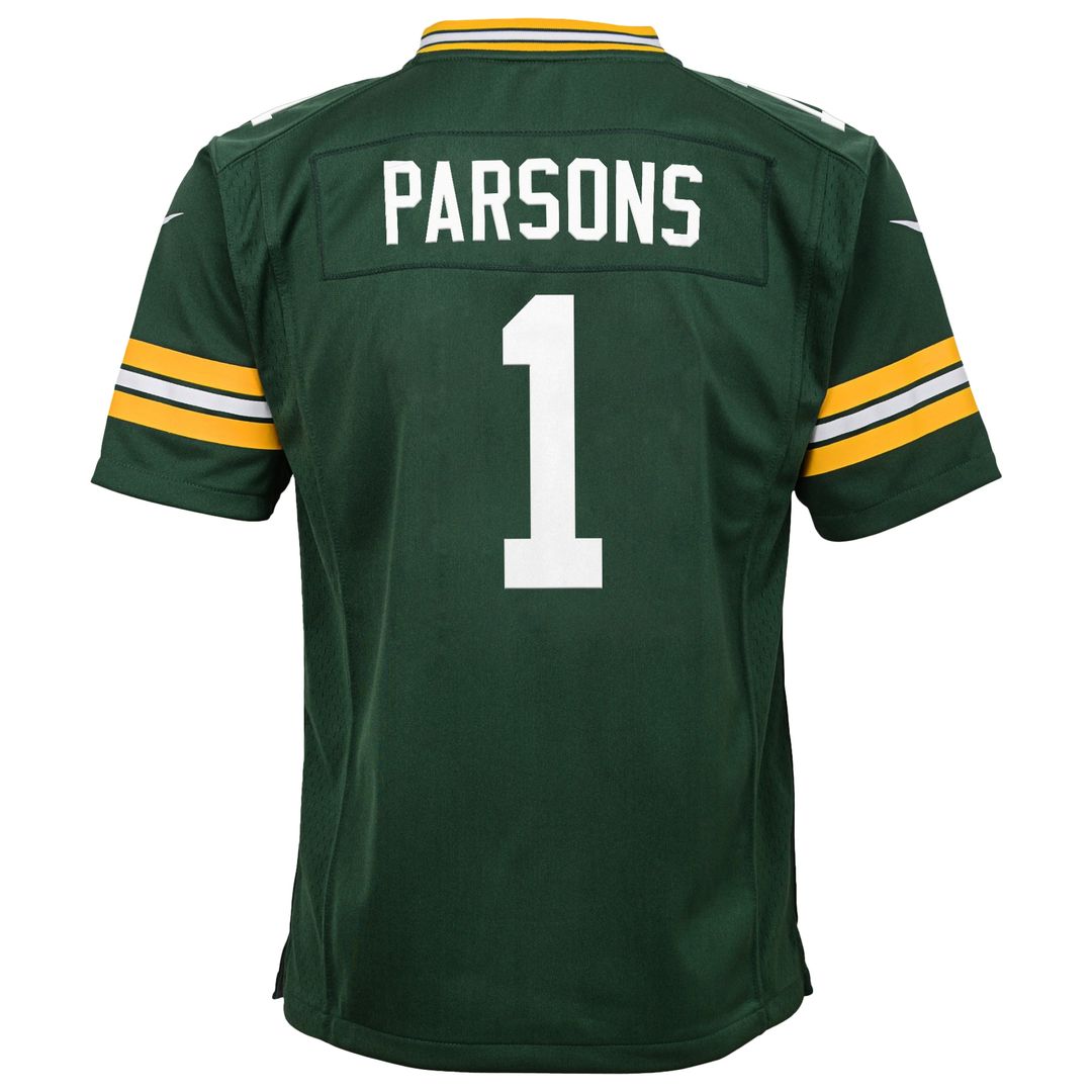 Micah Parsons Green Bay Packers Nike Youth Game Player Jersey - Green