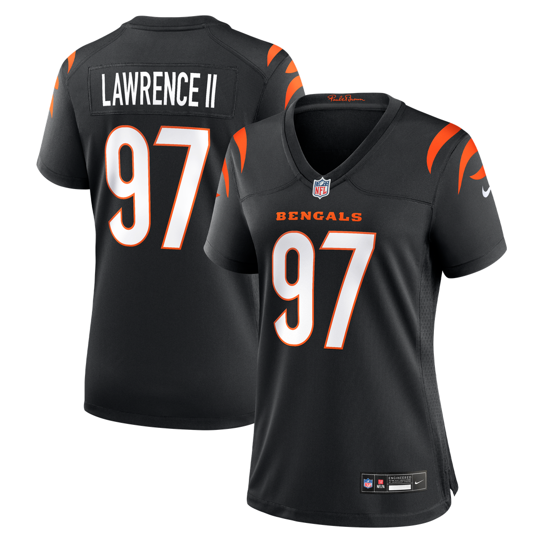 Dexter Lawrence II Cincinnati Bengals Nike Women's Game Jersey - Black