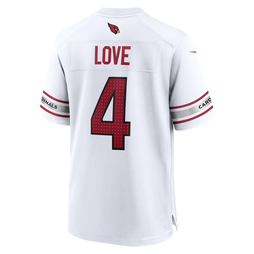 Jeremiyah Love Arizona Cardinals Nike Alternate Game Player Jersey - Black