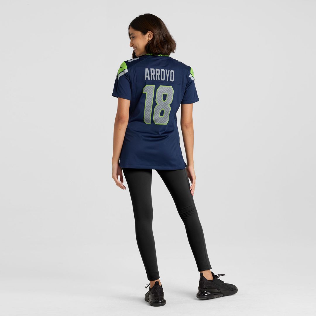 Elijah Arroyo Seattle Seahawks Nike Women's Team Game Jersey -  College Navy