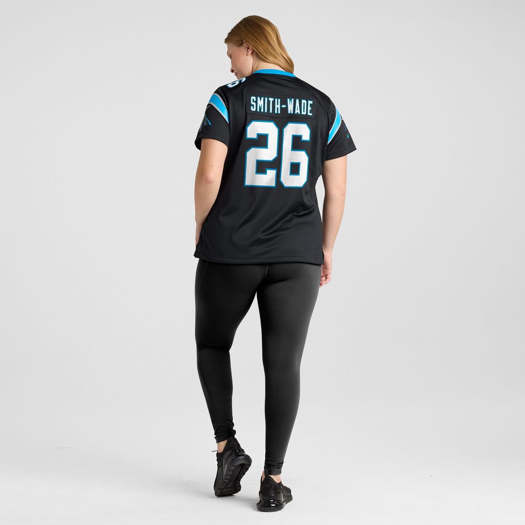 Chau Smith-Wade Carolina Panthers Nike Women's  Game Jersey -  Black