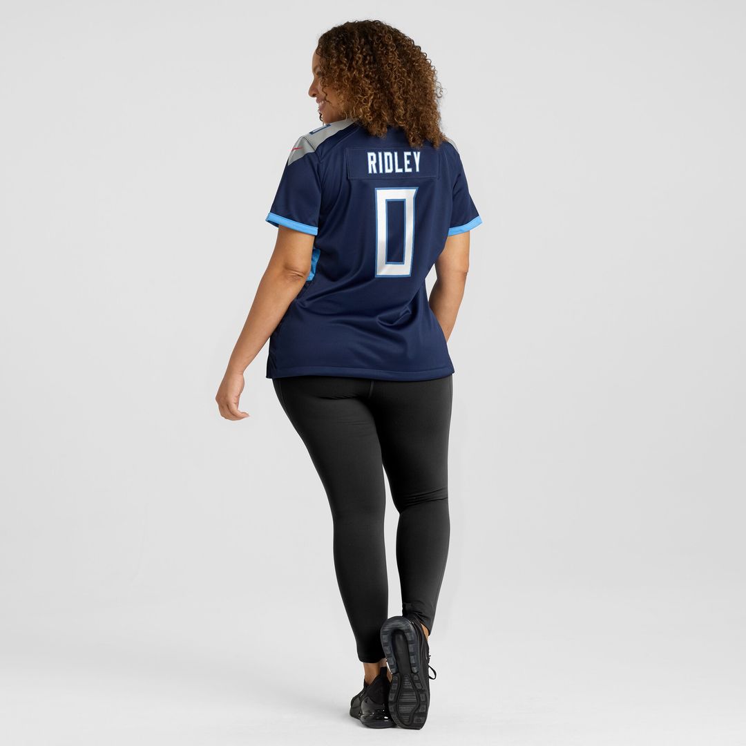 Calvin Ridley Tennessee Titans Nike Women's Game Player Jersey - Navy