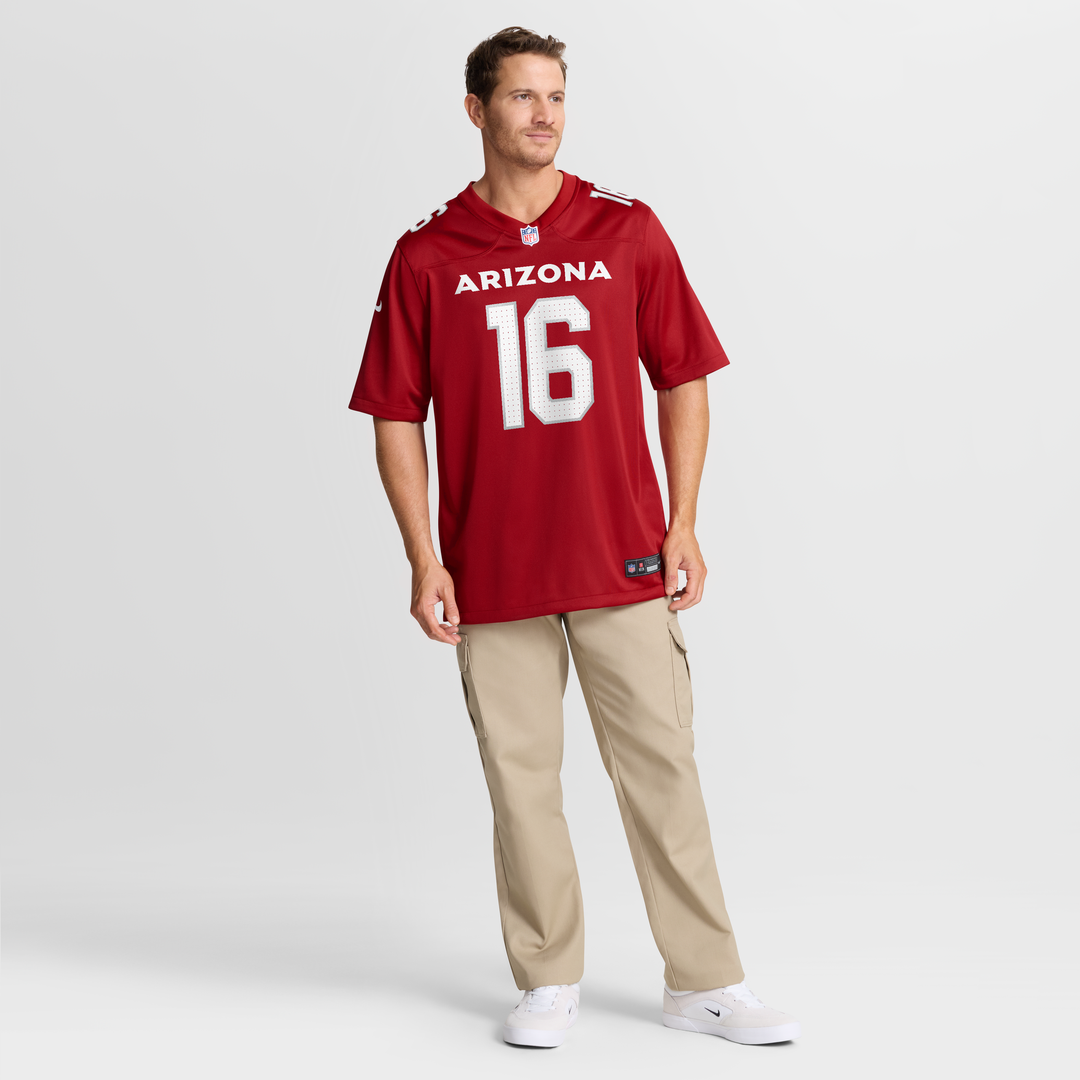 Max Melton Arizona Cardinals Nike Team Game Jersey -  Cardinal