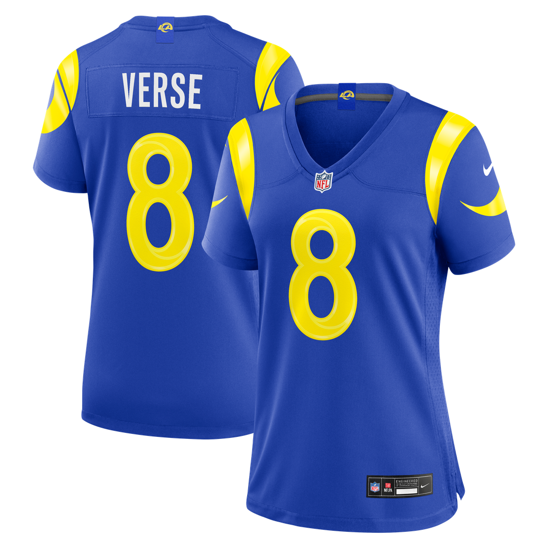 Jared Verse Los Angeles Rams Nike Women's Game Jersey - Royal