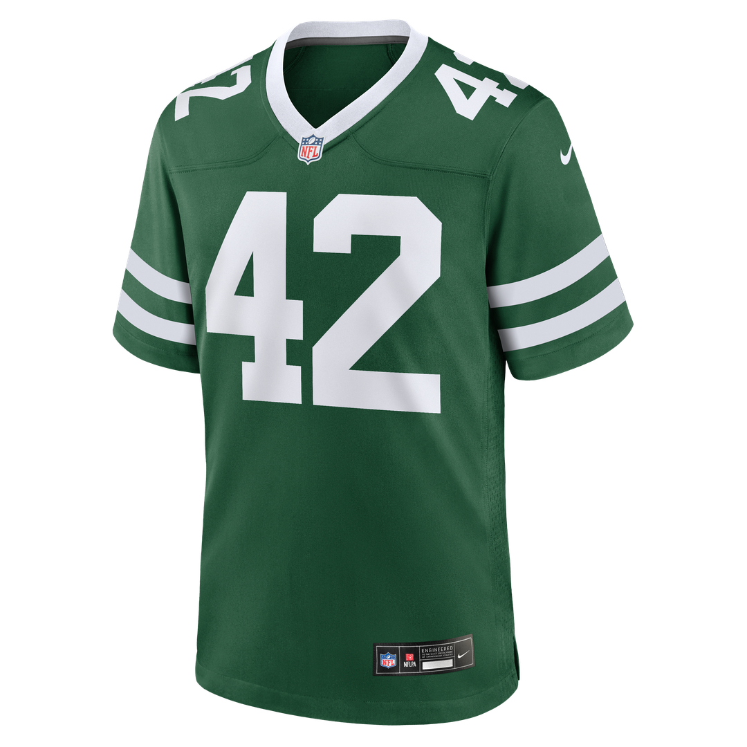 Thomas Hennessy New York Jets Nike Team Game Jersey - Legacy Green