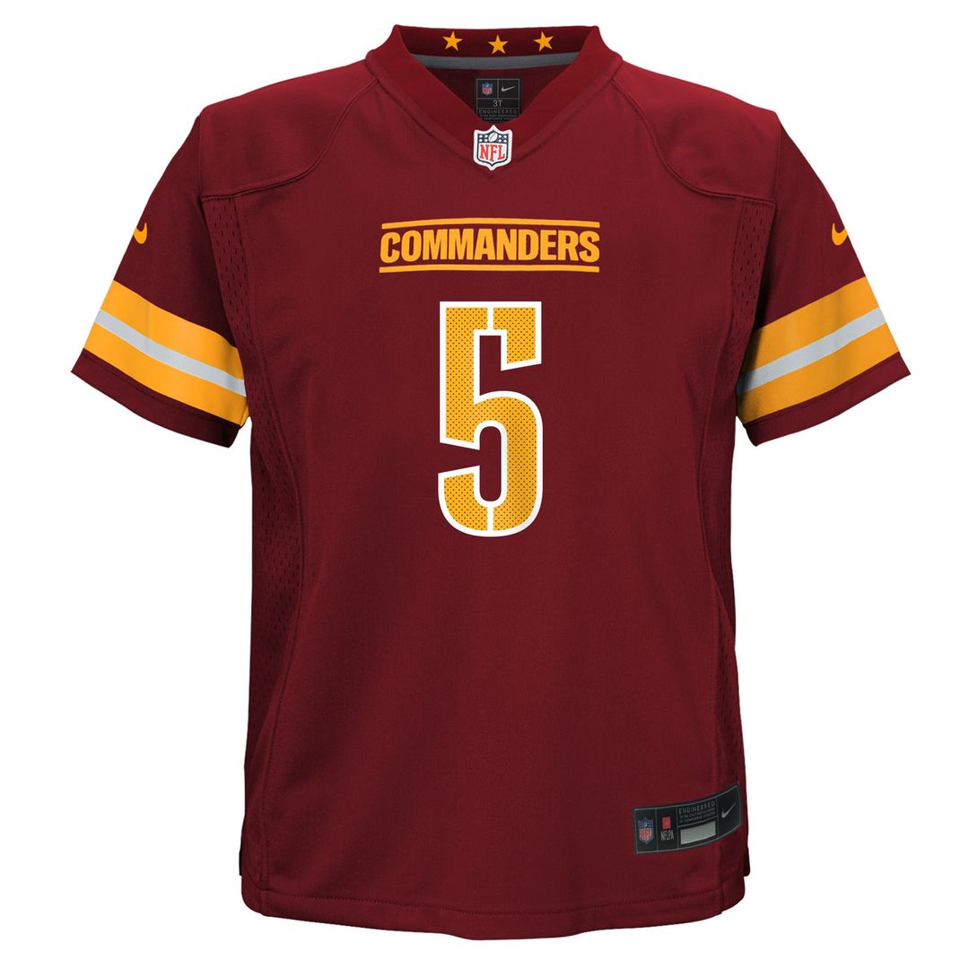 Jayden Daniels Washington Commanders Nike Infant Team  Player Game Jersey - Burgundy