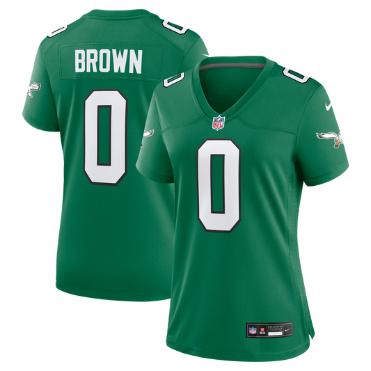 Marquise Brown Philadelphia Eagles Nike Women's Alternate Game Jersey -  Kelly Green