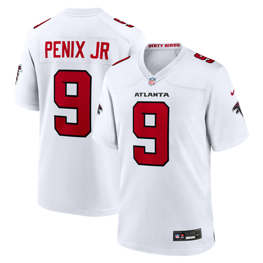 Michael Penix Jr. Atlanta Falcons Nike Game Jersey - White