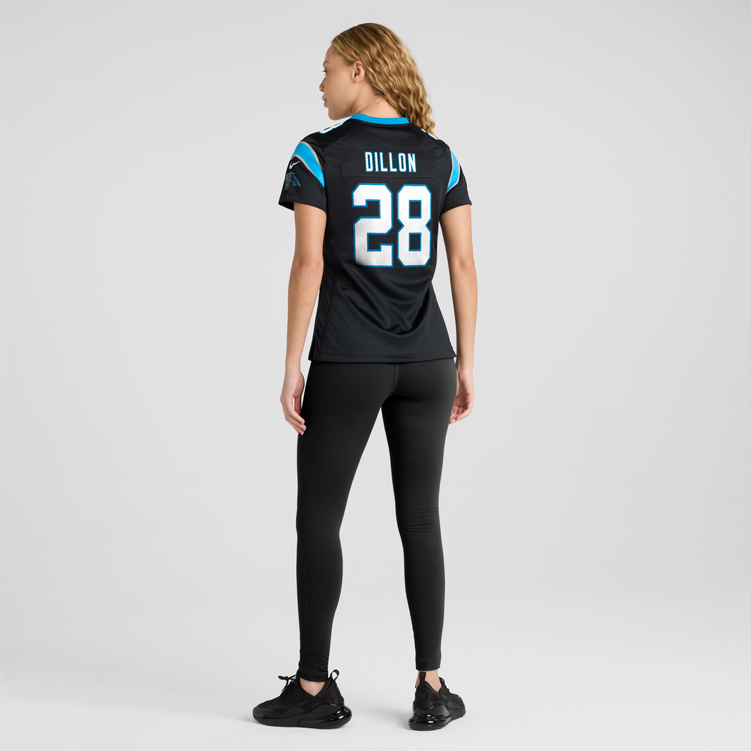 AJ Dillon Carolina Panthers Nike Women's Team Game Jersey -  Black