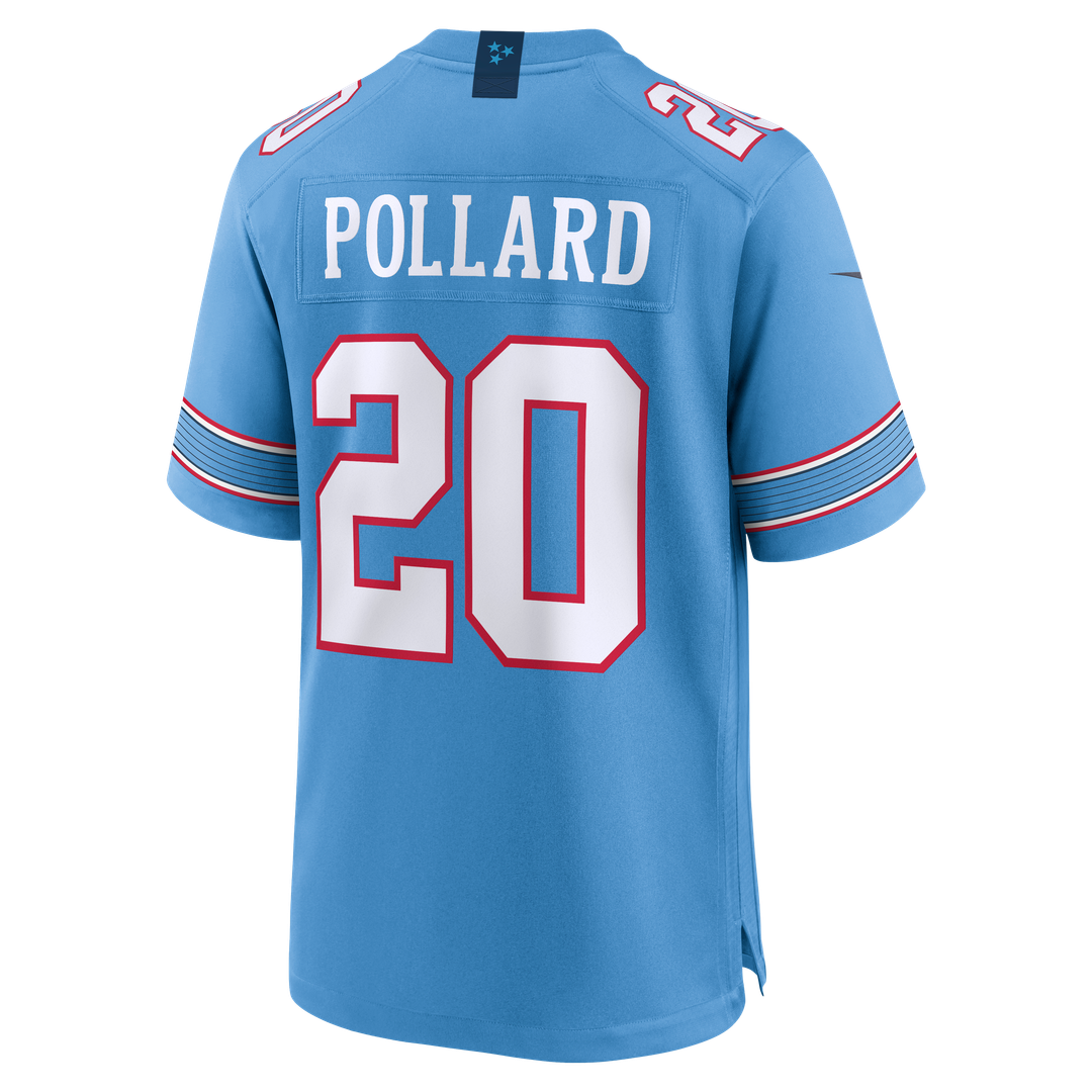 Tony Pollard Tennessee Titans Nike Game Jersey - Light Blue