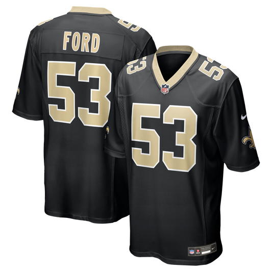 Jaylan Ford New Orleans Saints Nike  Game Jersey -  Black
