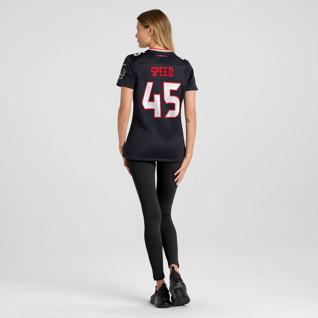 E.J. Speed Houston Texans Nike Women's Team Game Jersey -  Navy
