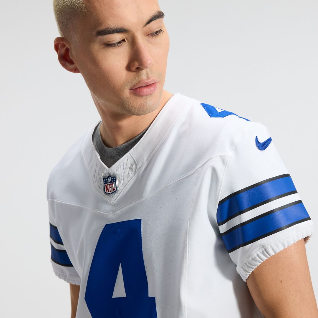 Dak Prescott Dallas Cowboys Nike Vapor F.U.S.E. Elite Jersey - White