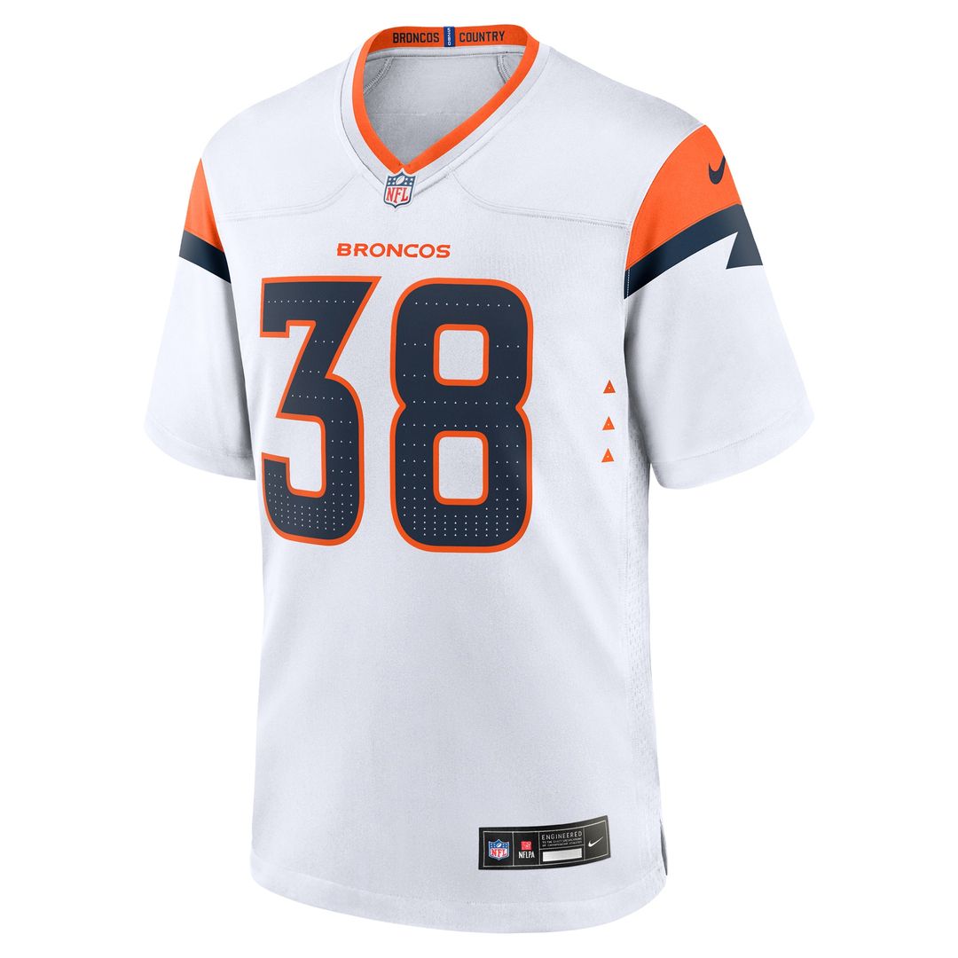 Jaleel McLaughlin Denver Broncos Nike Alternate Game Jersey -  Navy
