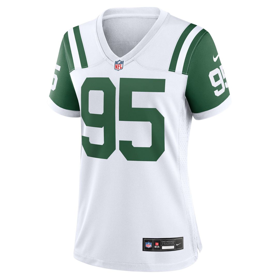 Quinnen Williams New York Jets Nike Women's Alternate Game Jersey - Legacy Black