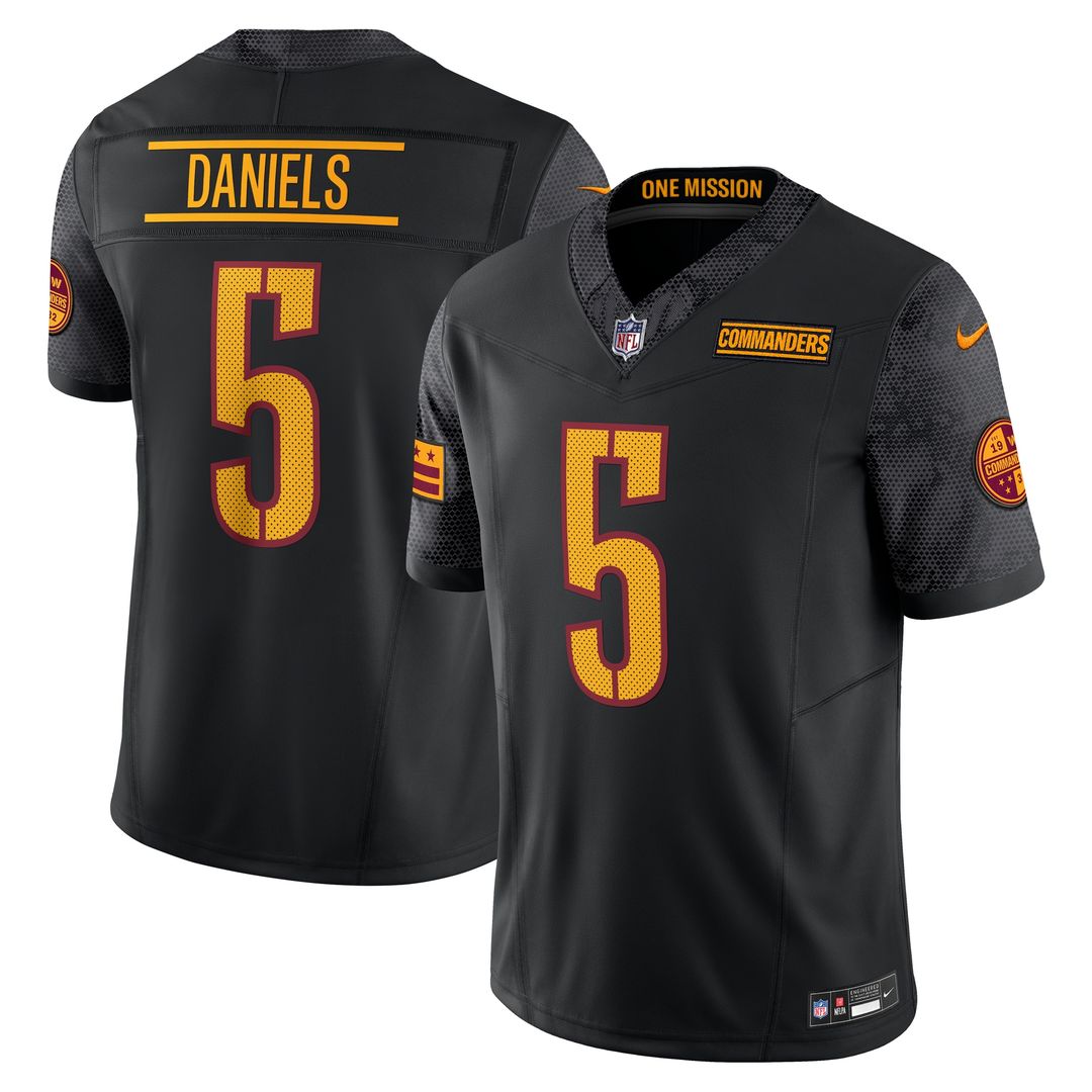 Jayden Daniels Washington Commanders Nike Vapor F.U.S.E. Limited Super Bowl Era Jersey - White