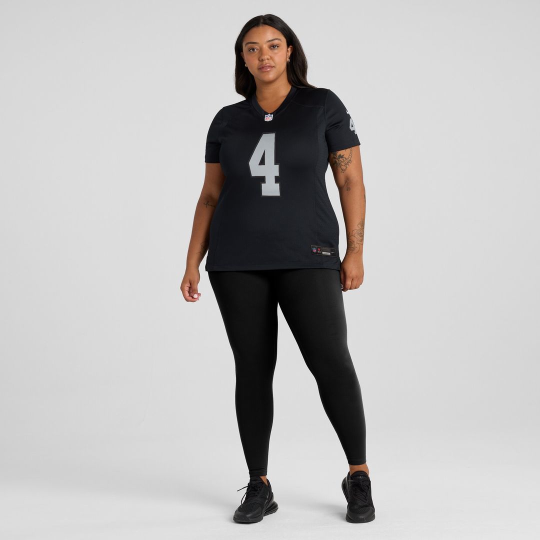 Aidan O'Connell Las Vegas Raiders Nike Women's  Game Jersey -  Black