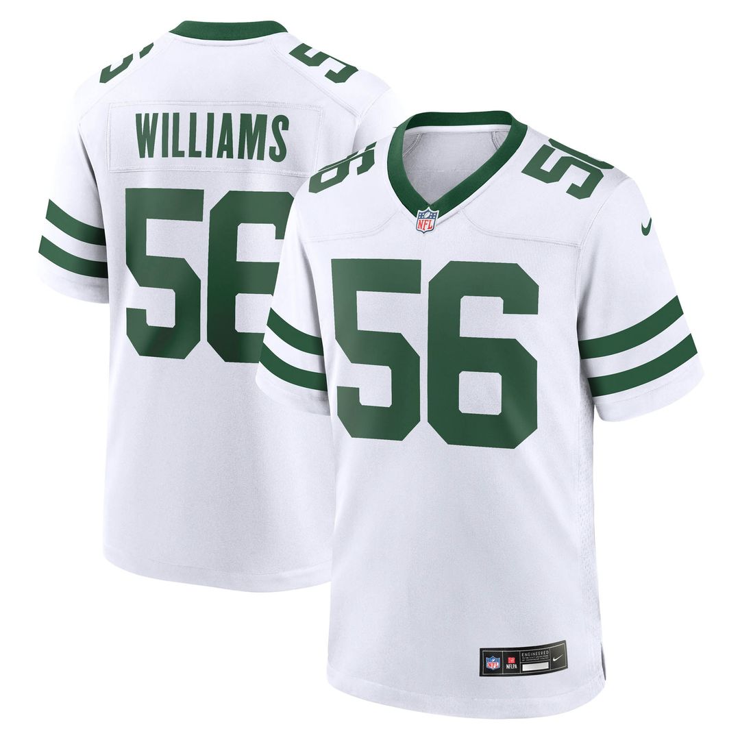 Quincy Williams New York Jets Nike  Game Player Jersey – Legacy Green