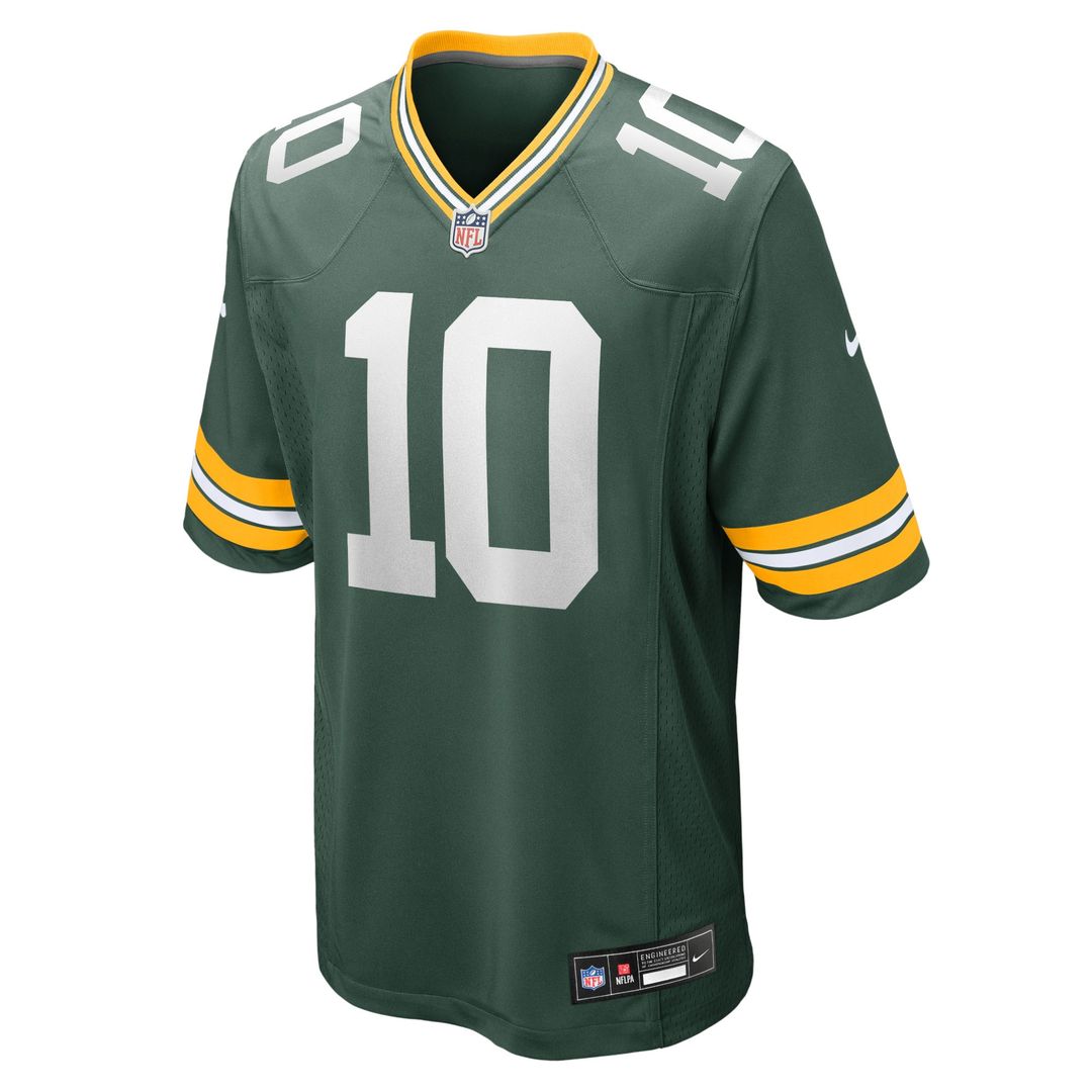 Jordan Love Green Bay Packers Nike  Game Jersey - White