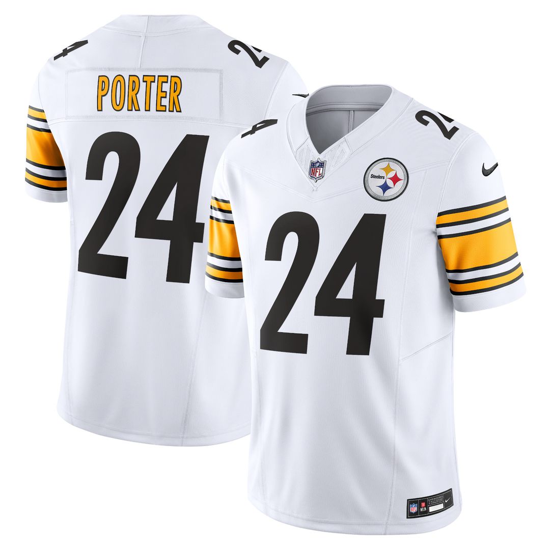 Joey Porter Jr. Pittsburgh Steelers Nike Alternate 1933 Throwback Vapor F.U.S.E. Limited Jersey - Gold