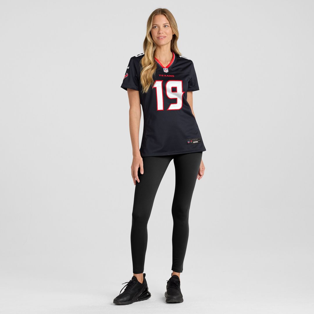 Xavier Hutchinson Houston Texans Nike Women's Team Game Jersey -  Navy