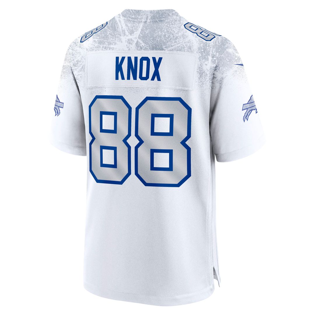 Dawson Knox Buffalo Bills Nike 2025 Rivalries Collection Game Jersey - White