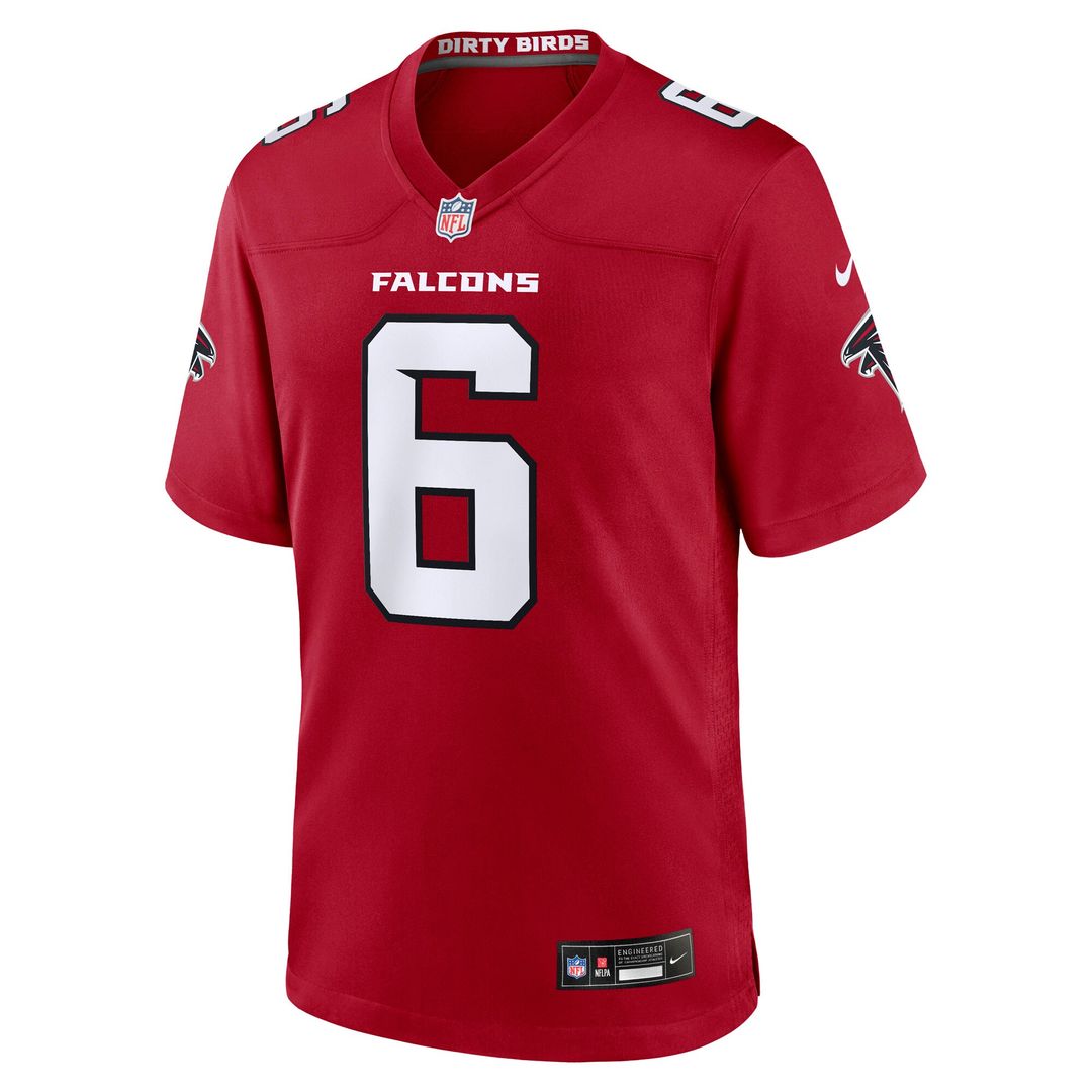 Nick Folk Atlanta Falcons Nike Team Game Jersey -  Red