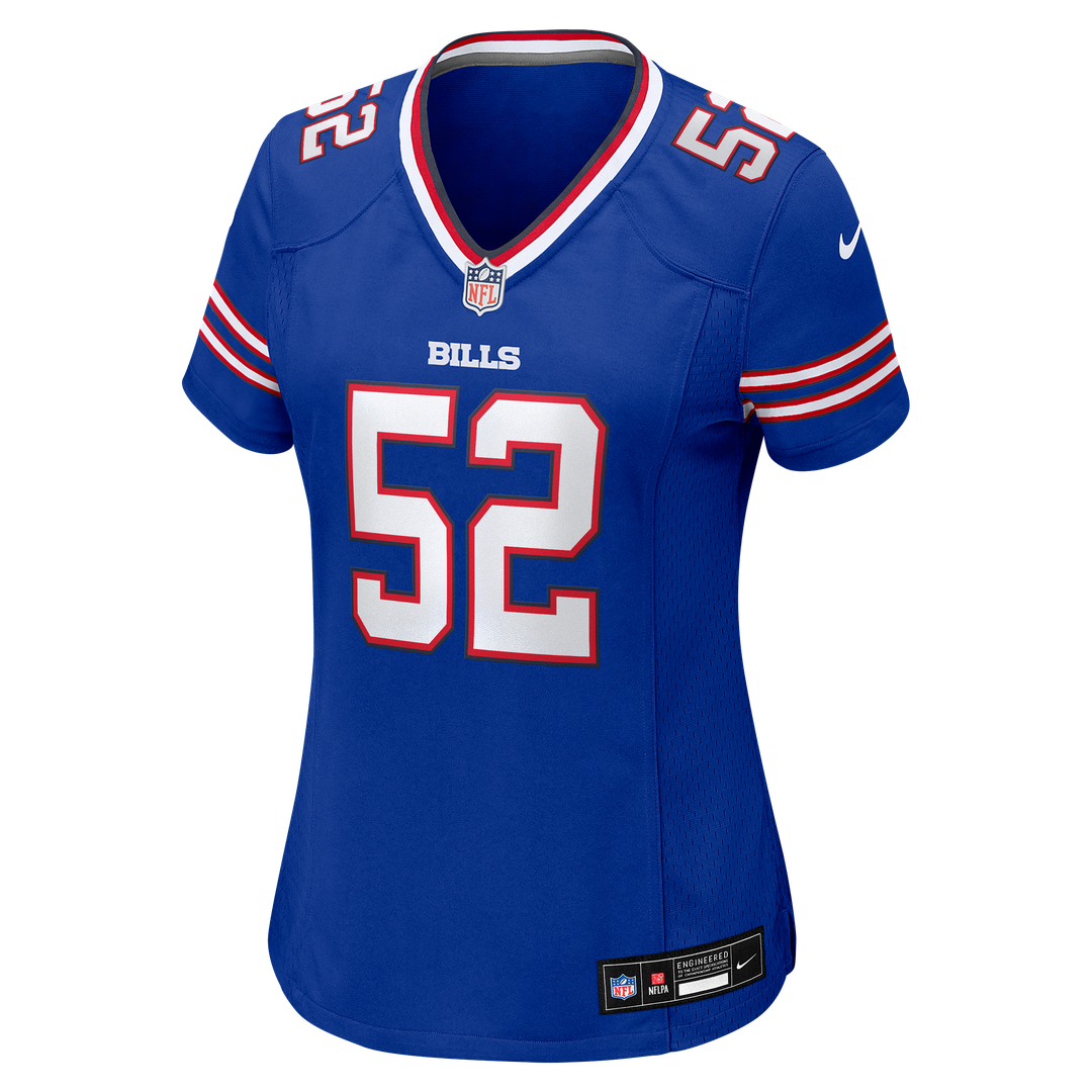 Kaleb Elarms-Orr Buffalo Bills Nike Women's Team Game Jersey -  Royal