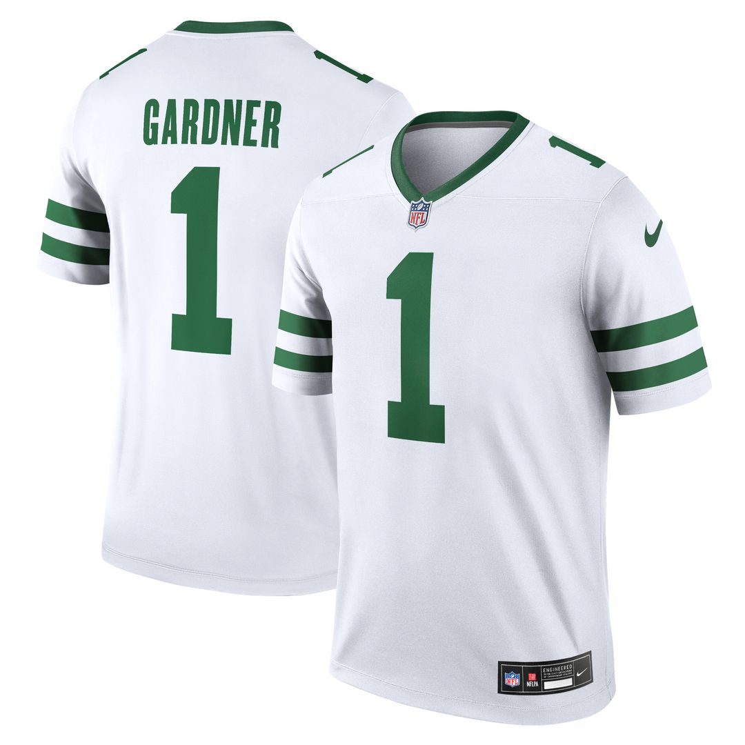 Ahmad Sauce Gardner New York Jets Nike Legend Player Performance Top - Black
