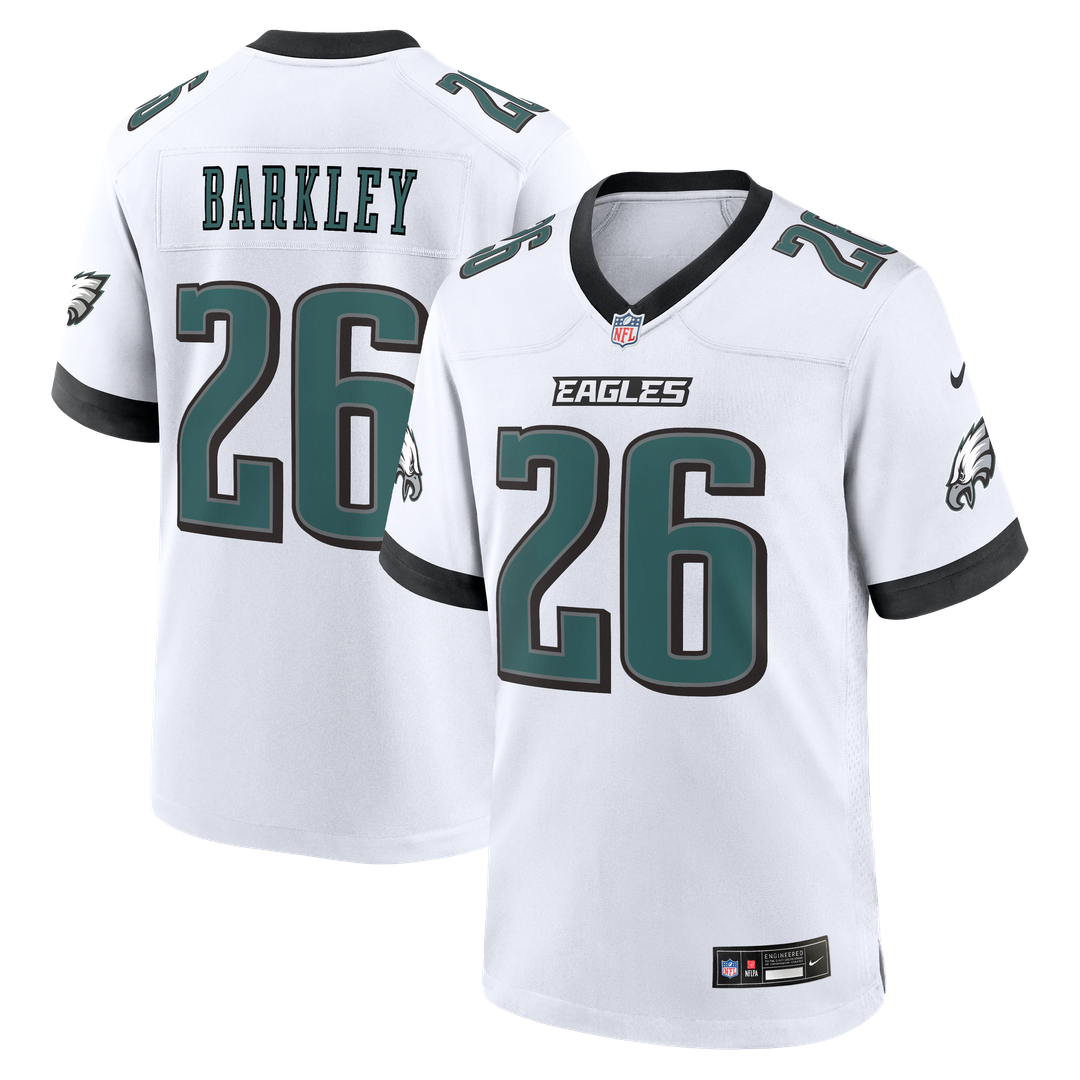 Saquon Barkley Philadelphia Eagles Nike Alternate Game Jersey -  Black