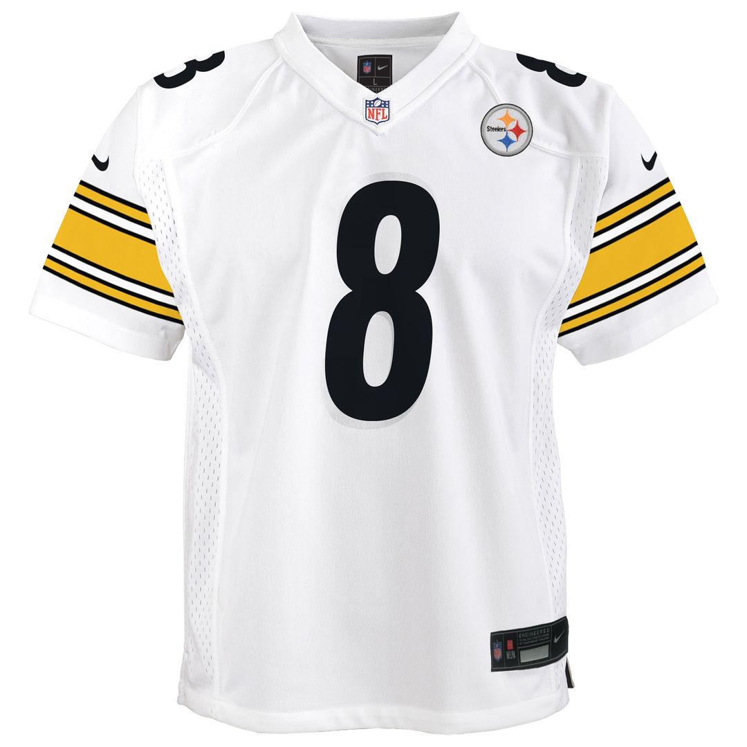 Aaron Rodgers Pittsburgh Steelers Nike Youth  Game Jersey – White