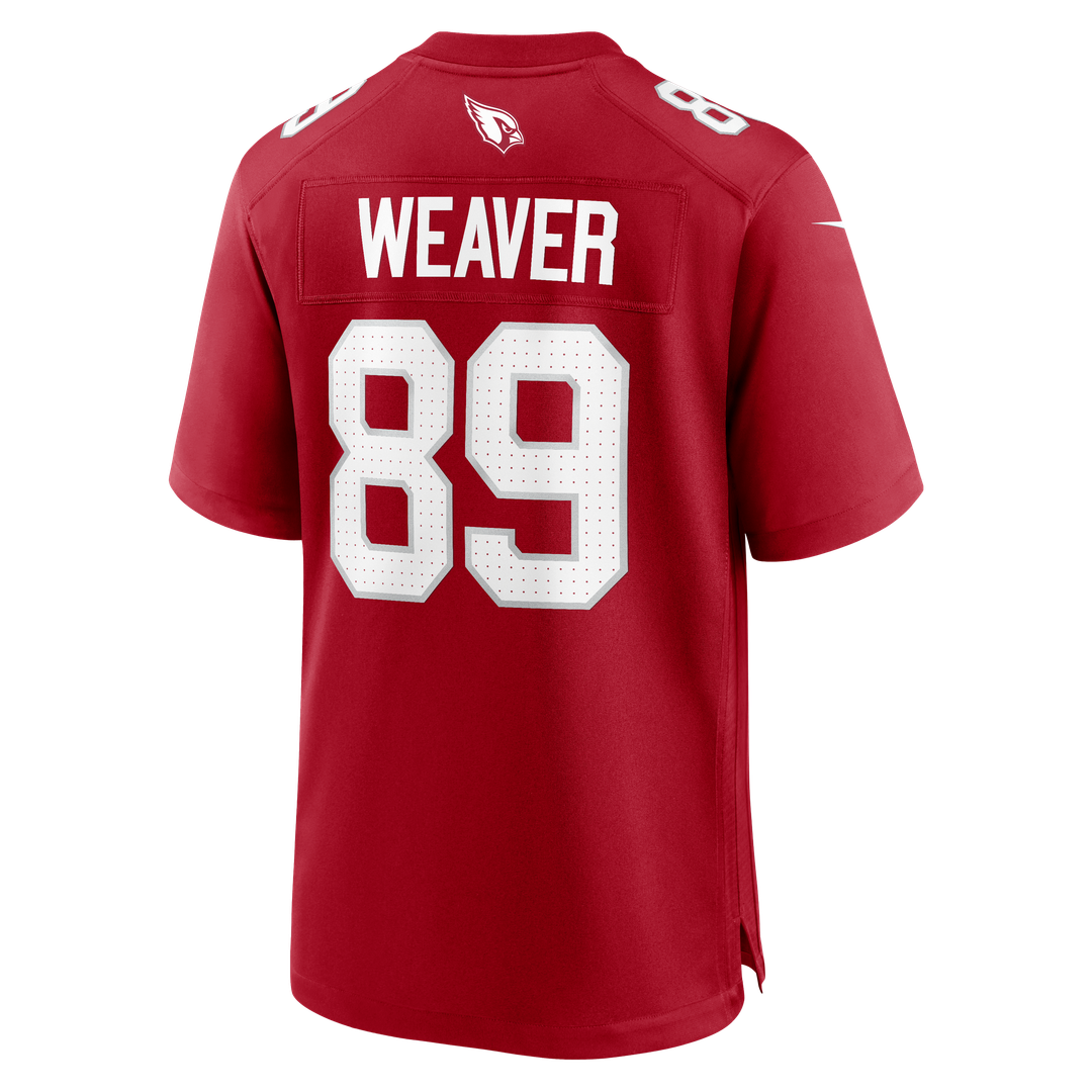 Xavier Weaver Arizona Cardinals Nike Team Game Jersey -  Cardinal