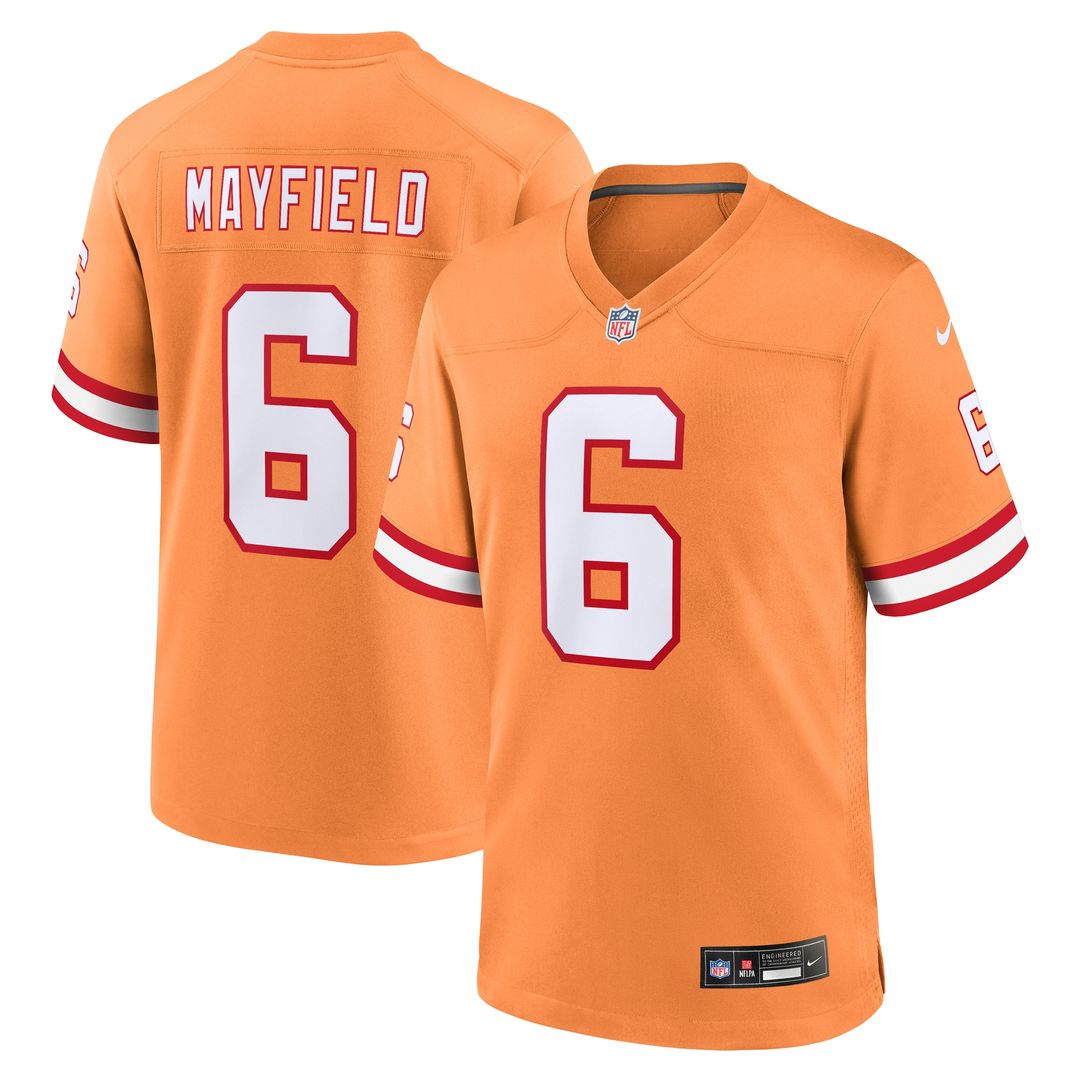 Baker Mayfield Tampa Bay Buccaneers Nike Alternate Game Player Jersey - Pewter