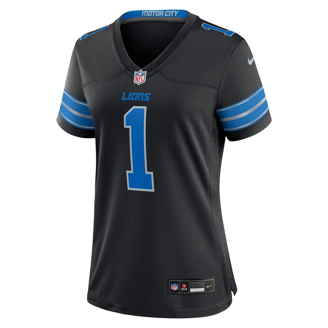 Jameson Williams Detroit Lions Nike Women's Game Player Jersey - Blue