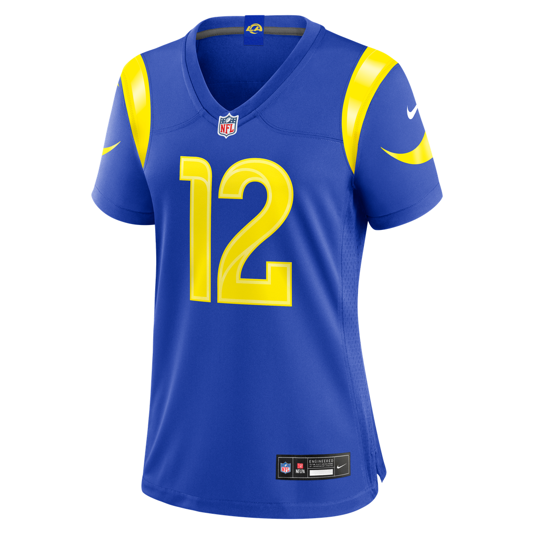 Puka Nacua Los Angeles Rams Nike Women's Game Jersey - White
