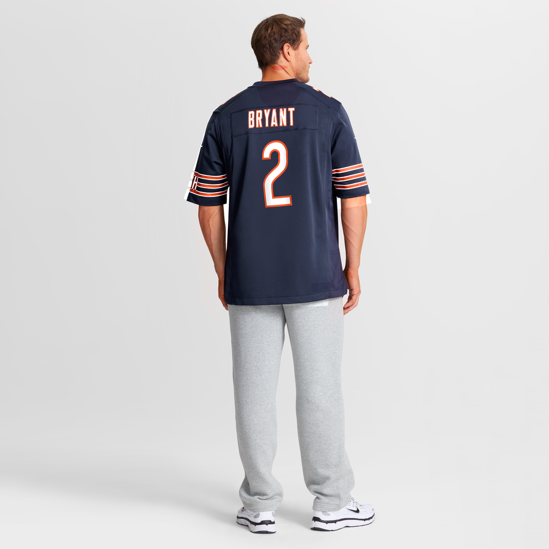 Coby Bryant Chicago Bears Nike Team Game Jersey -  Navy