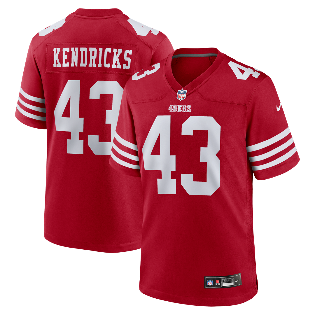 Eric Kendricks San Francisco 49ers Nike Team Game Jersey -  Scarlet