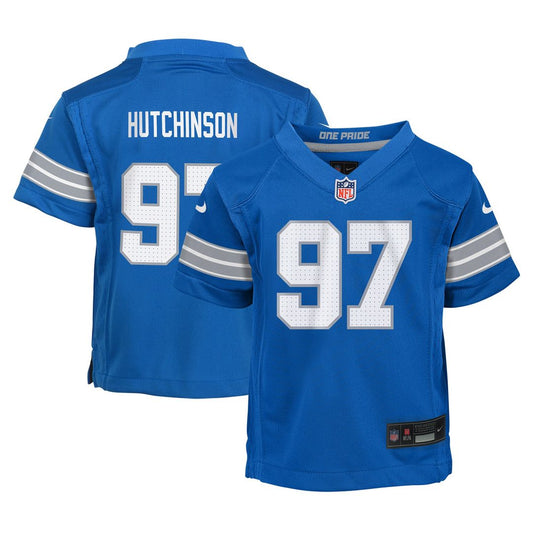 Aidan Hutchinson Detroit Lions Nike Toddler Game Jersey - Blue