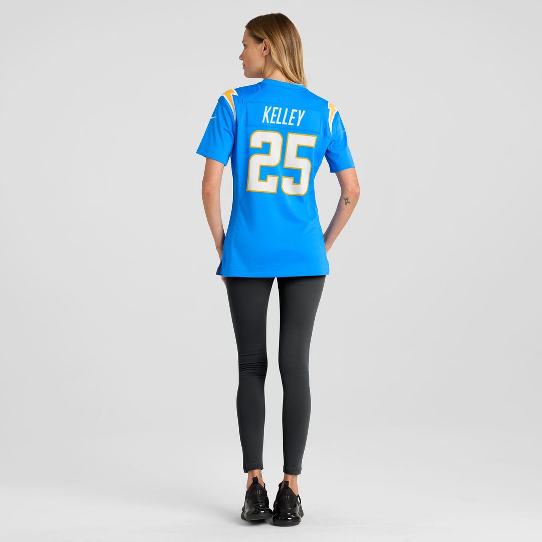 Joshua Kelley Los Angeles Chargers Nike Women's Player Game Jersey - Powder Blue