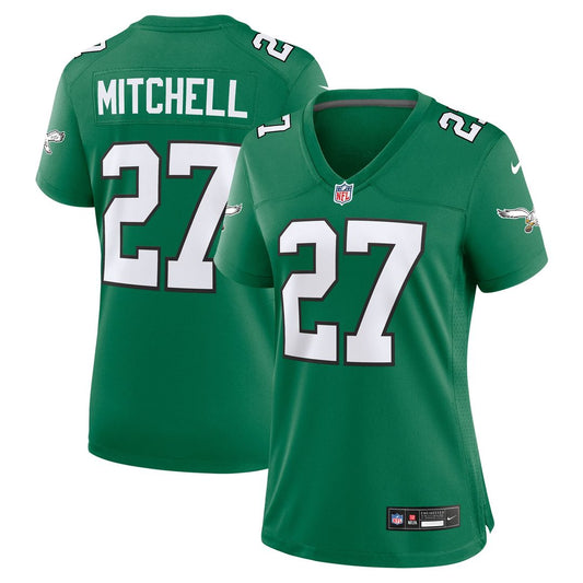 Quinyon Mitchell Philadelphia Eagles Nike Women's Alternate Game Jersey -  Kelly Green