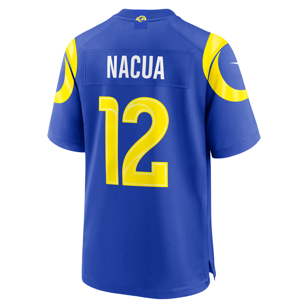 Puka Nacua Los Angeles Rams Nike White Game Player Jersey - White