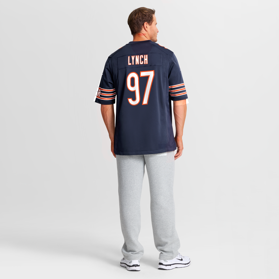 James Lynch Chicago Bears Nike Team Game Jersey -  Navy