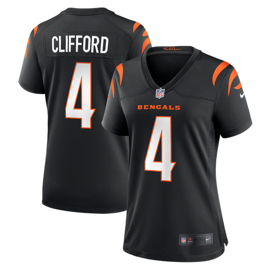 Sean Clifford Cincinnati Bengals Nike Women's Team Game Jersey -  Black