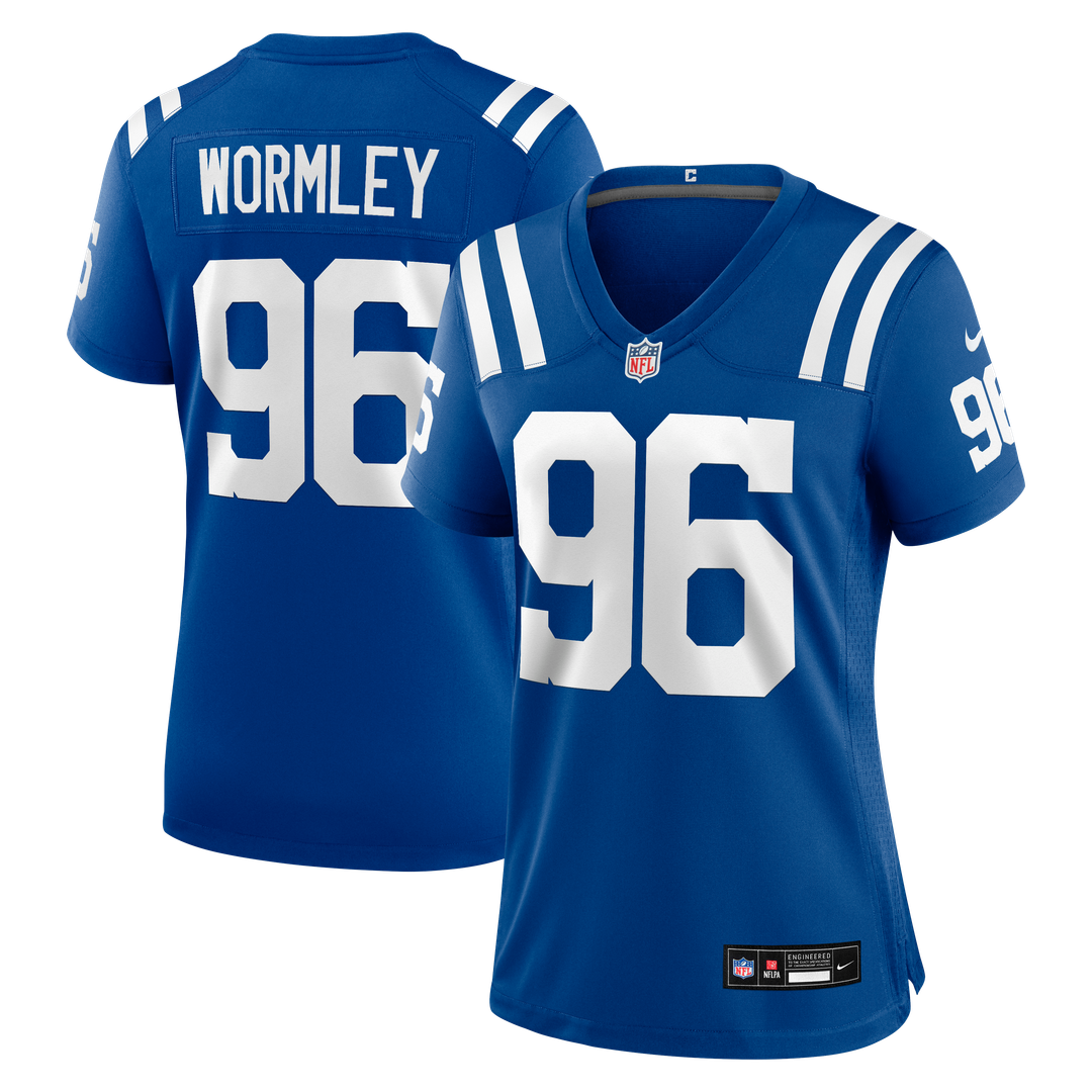 Chris Wormley Indianapolis Colts Nike Women's Team Game Jersey -  Royal