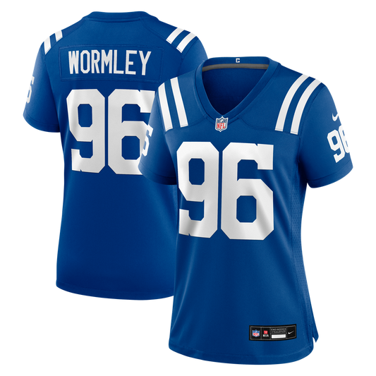 Chris Wormley Indianapolis Colts Nike Women's Team Game Jersey -  Royal