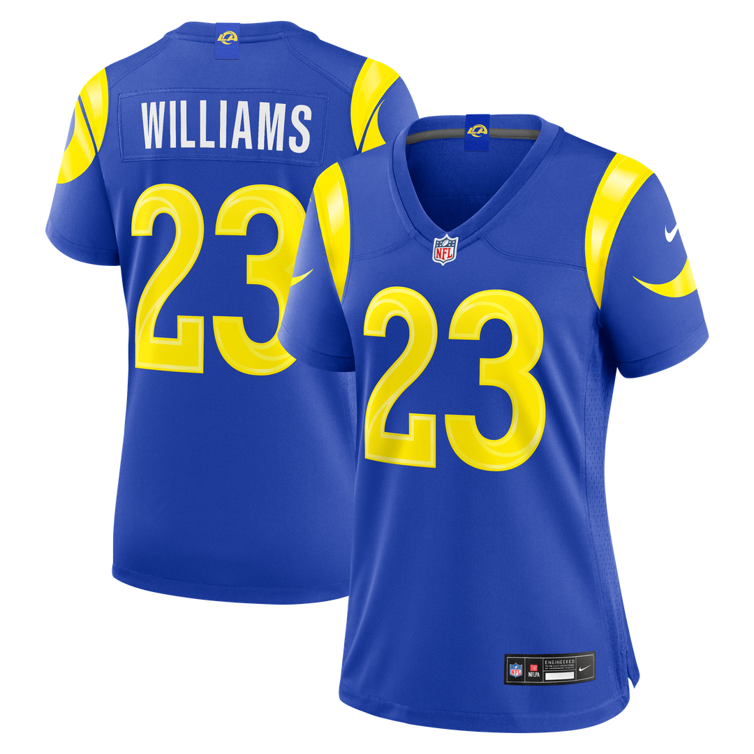 Kyren Williams Los Angeles Rams Nike Women's Game Jersey - White