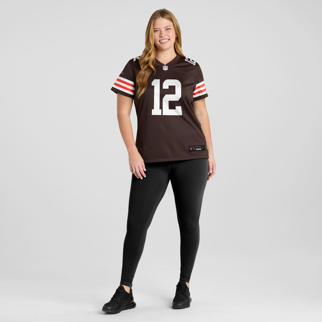 Denzel Boston Cleveland Browns Nike Women's Team Game Jersey -  Brown
