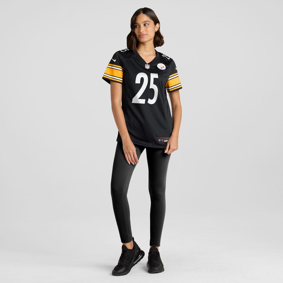 DeShon Elliott Pittsburgh Steelers Nike Women's Team Game Jersey -  Black