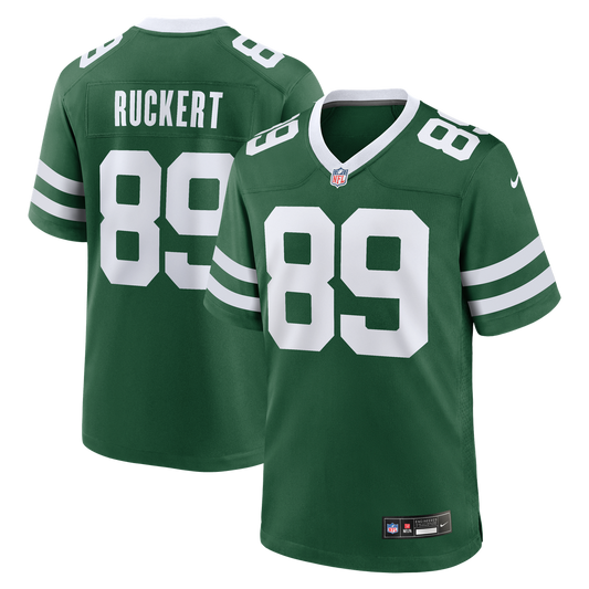 Jeremy Ruckert New York Jets Nike Team Game Jersey - Legacy Green